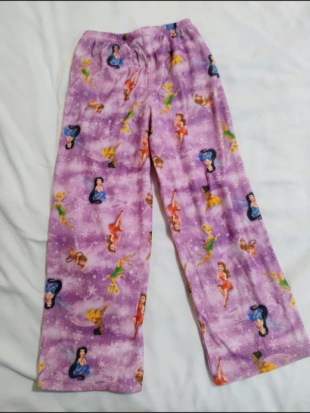 Disney Purple Princess & Fairy Fleece Pajama Pants - Picture 5 of 9